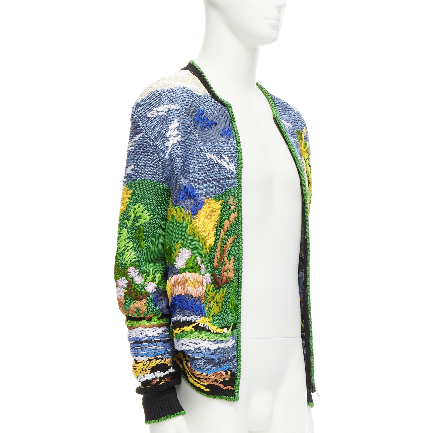 Saint Laurent Tropical Intarsia Cardigan - 4