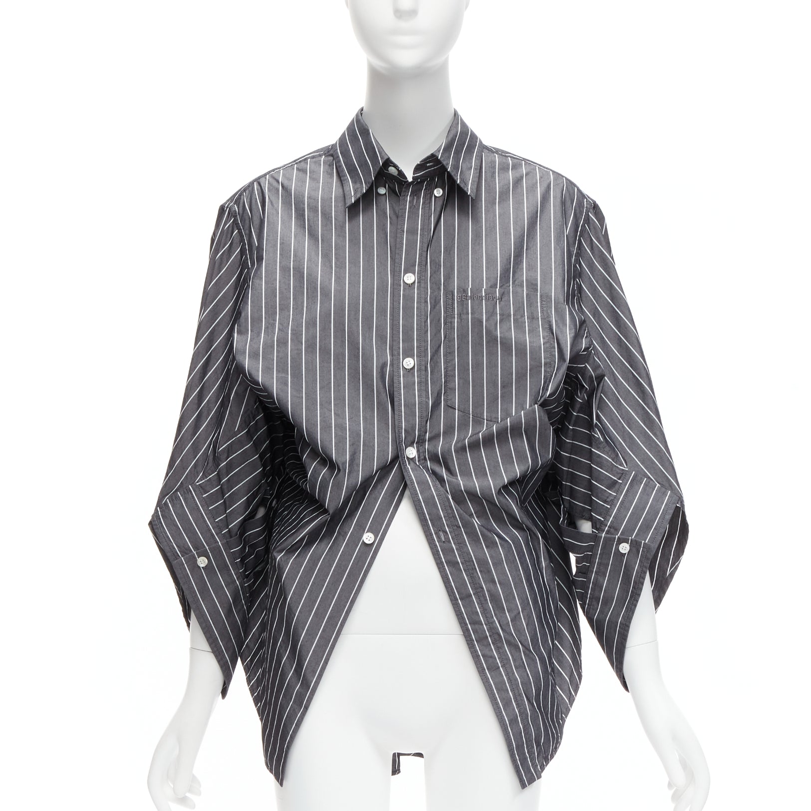 Balenciaga Pinstripe Shirt