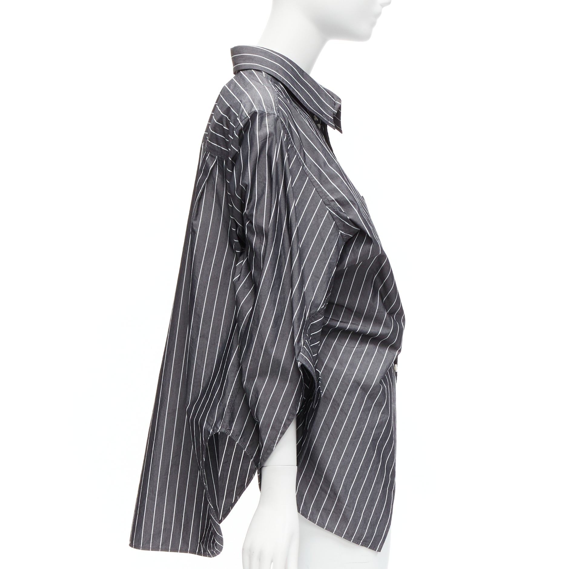 Balenciaga Pinstripe Shirt - Image 6