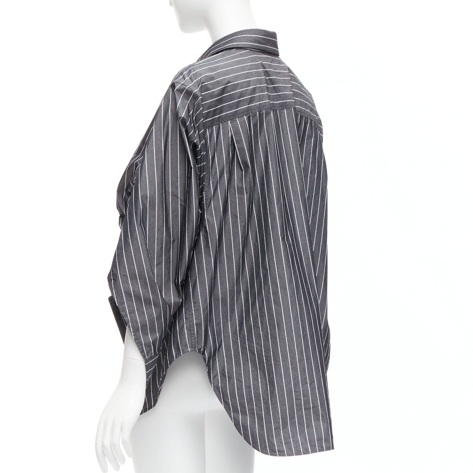 Balenciaga Pinstripe Shirt - Side view