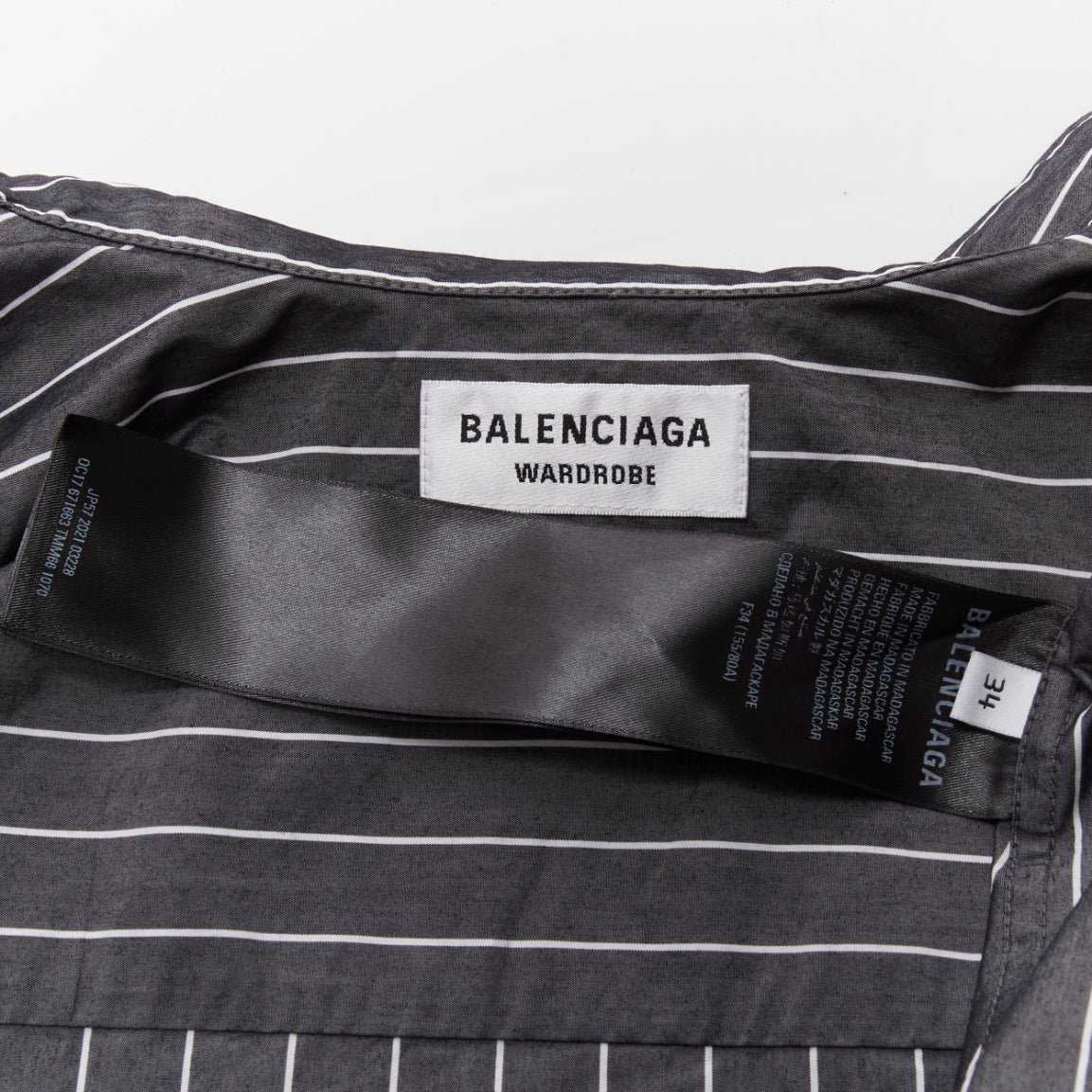 Balenciaga Pinstripe Shirt - Detail 2