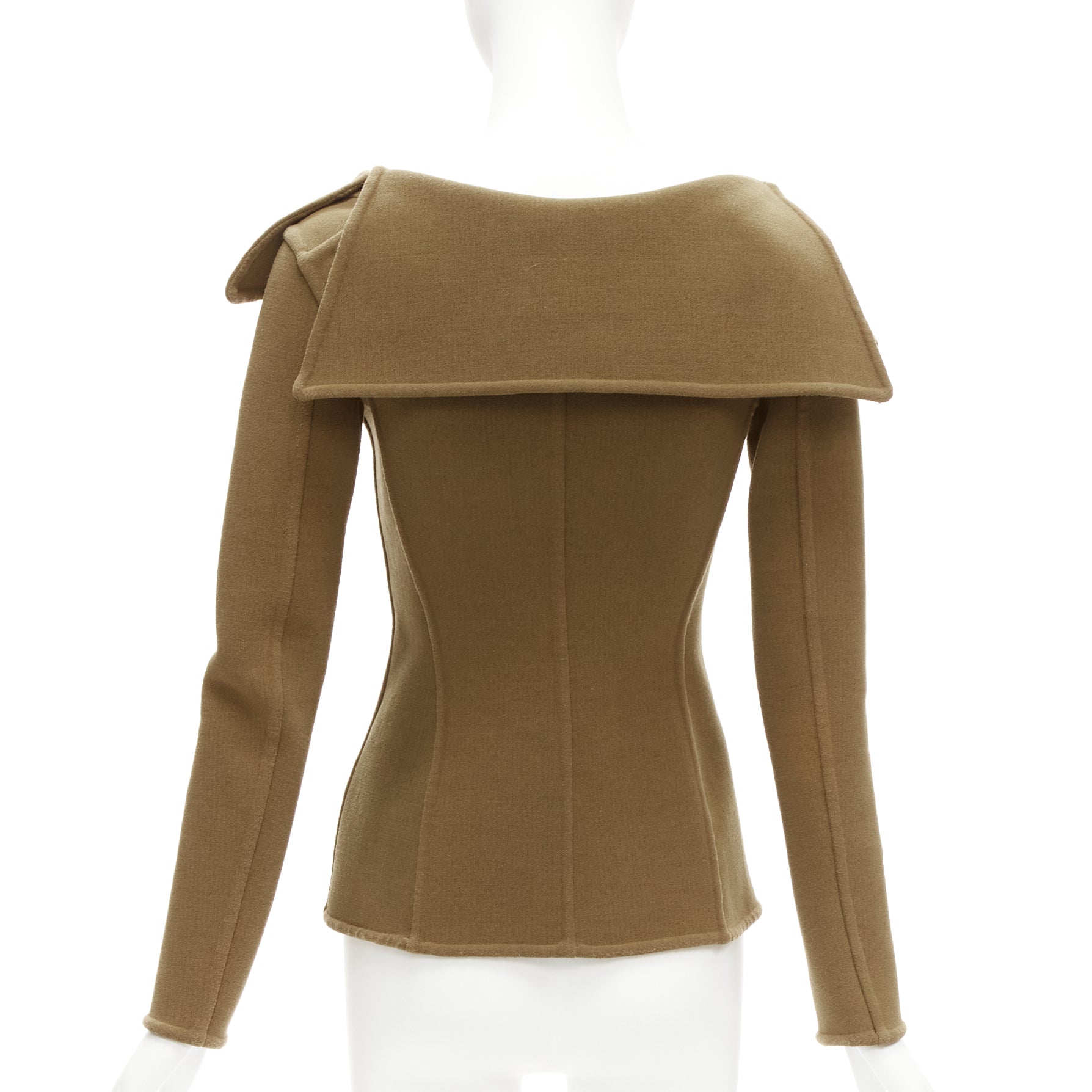 Celine Brown Collar Jacket - Detail 1