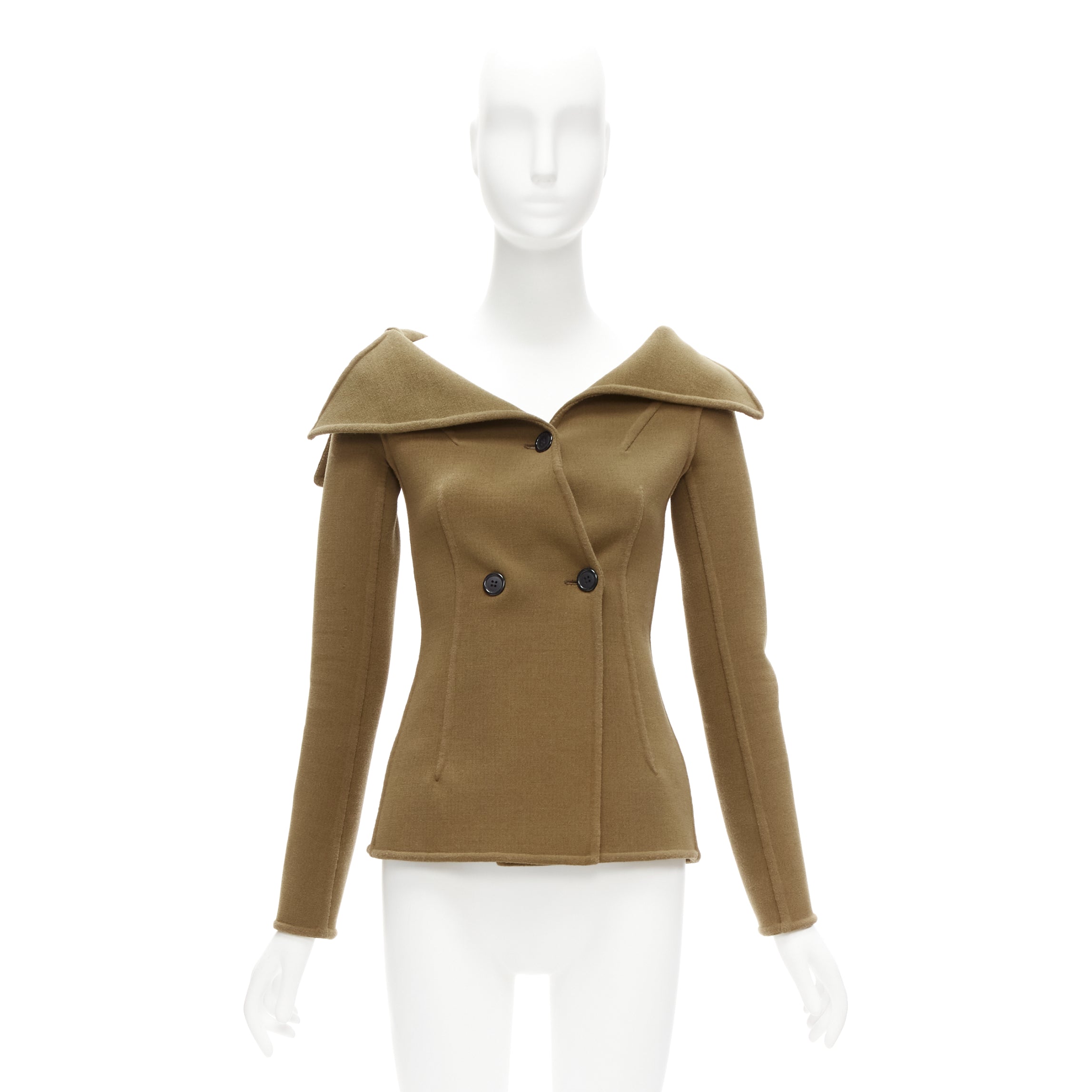 Celine Brown Collar Jacket - Image 12