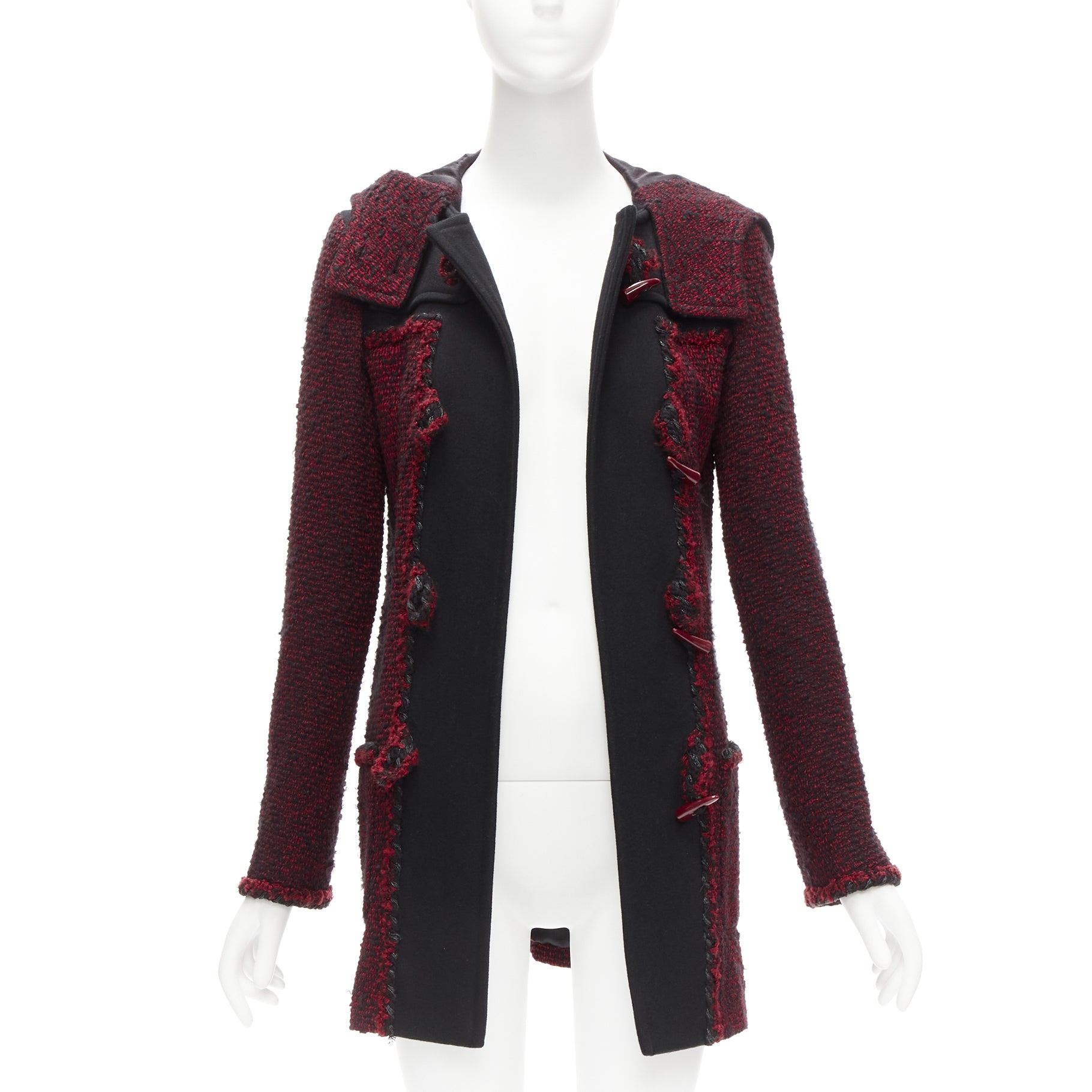 Chanel Red Duffel Coat - Image 6