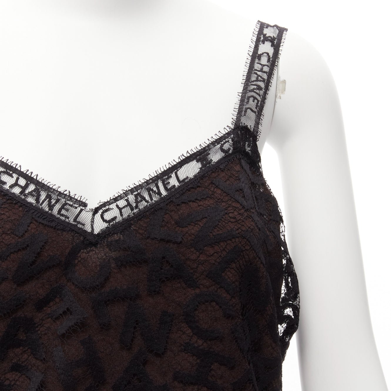 Chanel Lace Cami Skirt - Back view