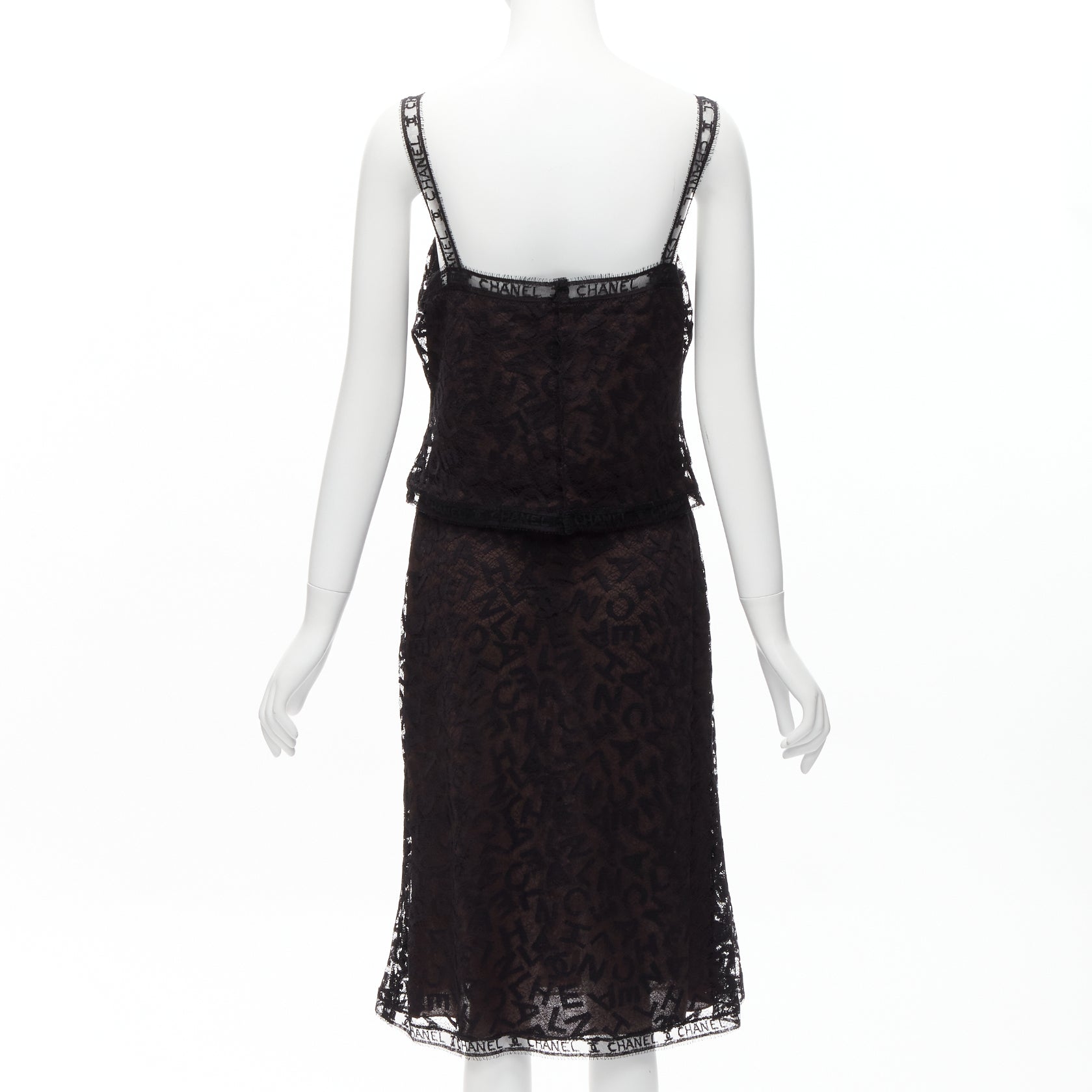 Chanel Lace Cami Skirt - Side view