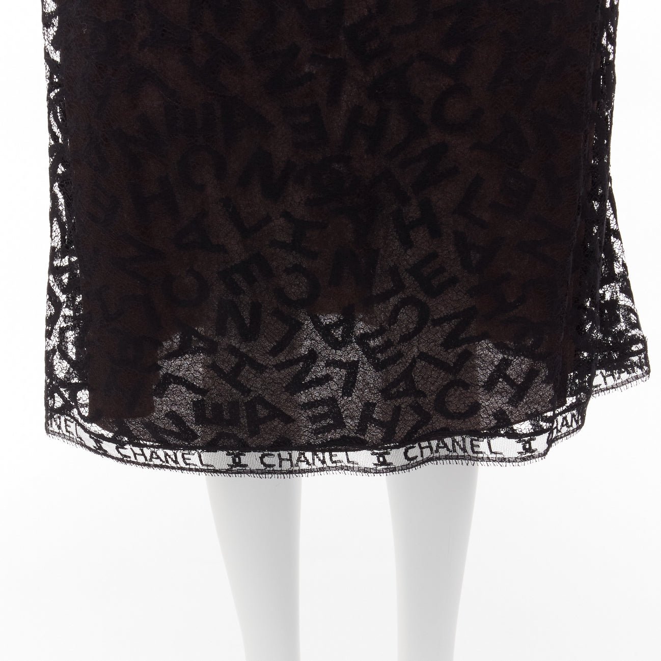 Chanel Lace Cami Skirt - Image 12