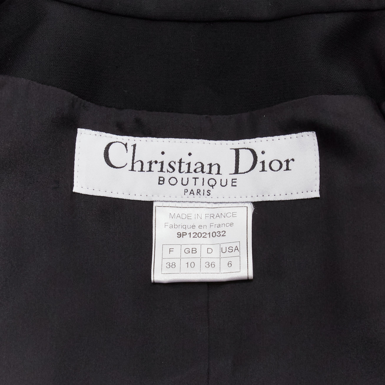 Christian Dior Mandarin Collar Jacket - Image 11