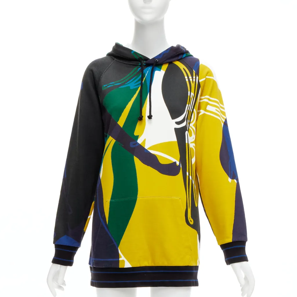 Dior Logo Hem Hoodie MultiColor Cotton Never worn - Back View