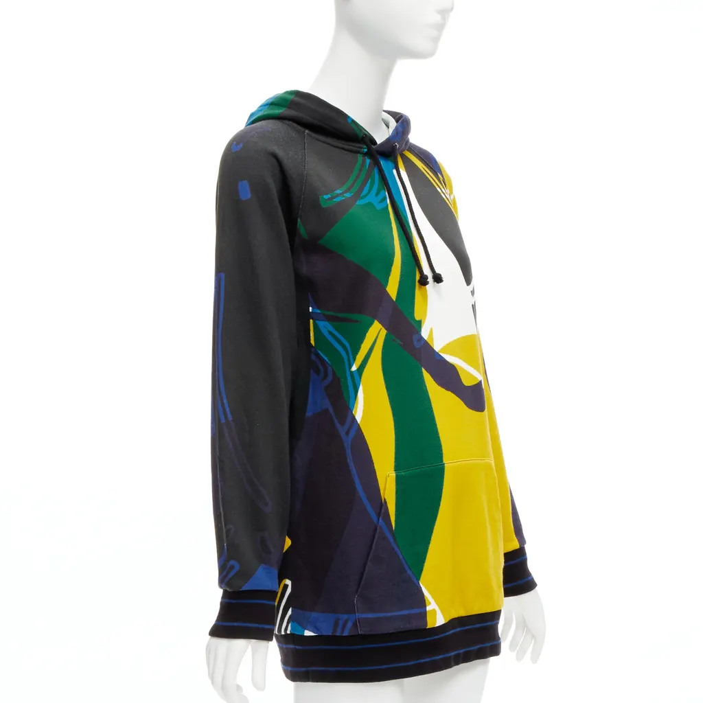 Dior Logo Hem Hoodie MultiColor Cotton Never worn - Inside View