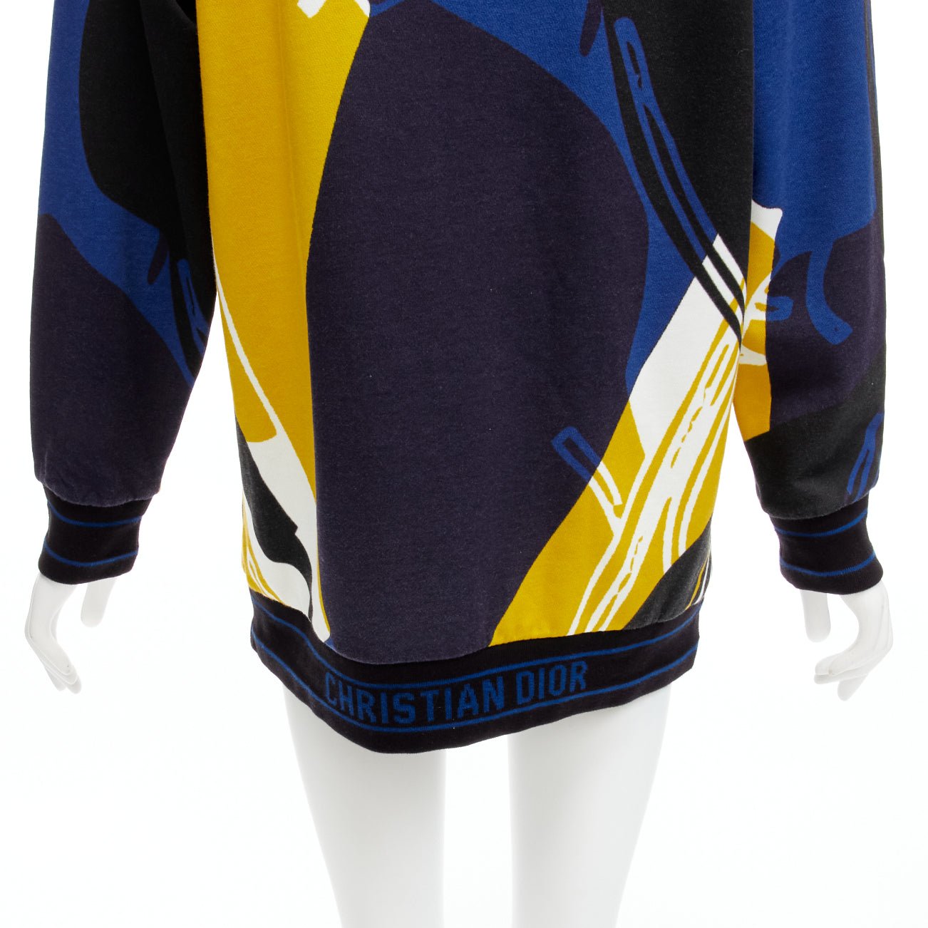 Christian Dior Logo Hem Hoodie - Detail 1