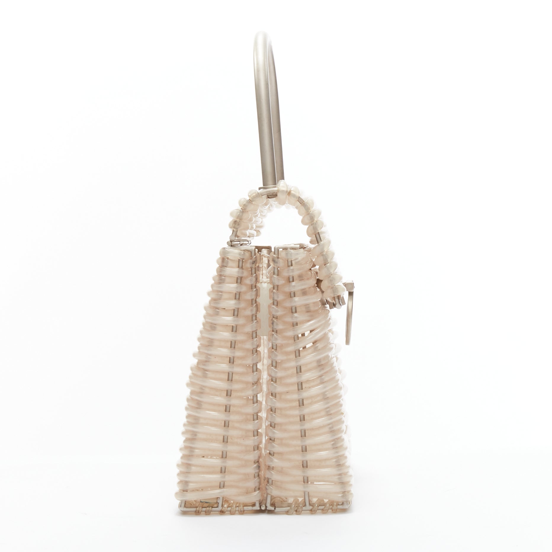 Salvatore Ferragamo Gancini Vinyl Bag - 4