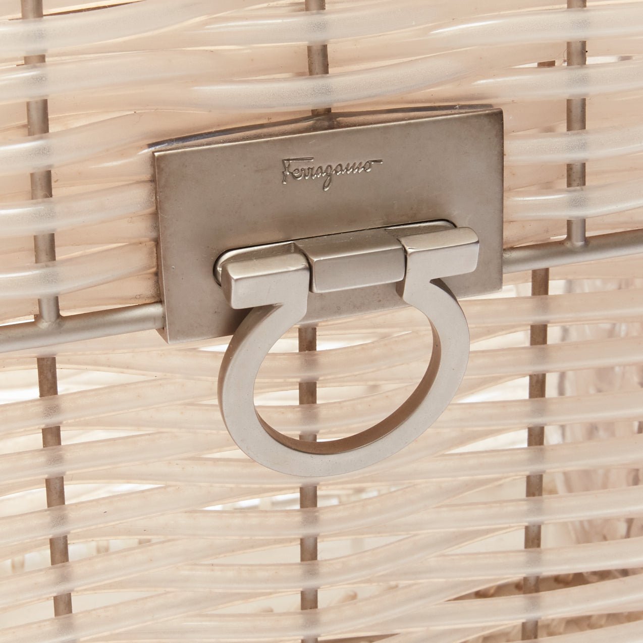 Salvatore Ferragamo Gancini Vinyl Bag - Detail 2