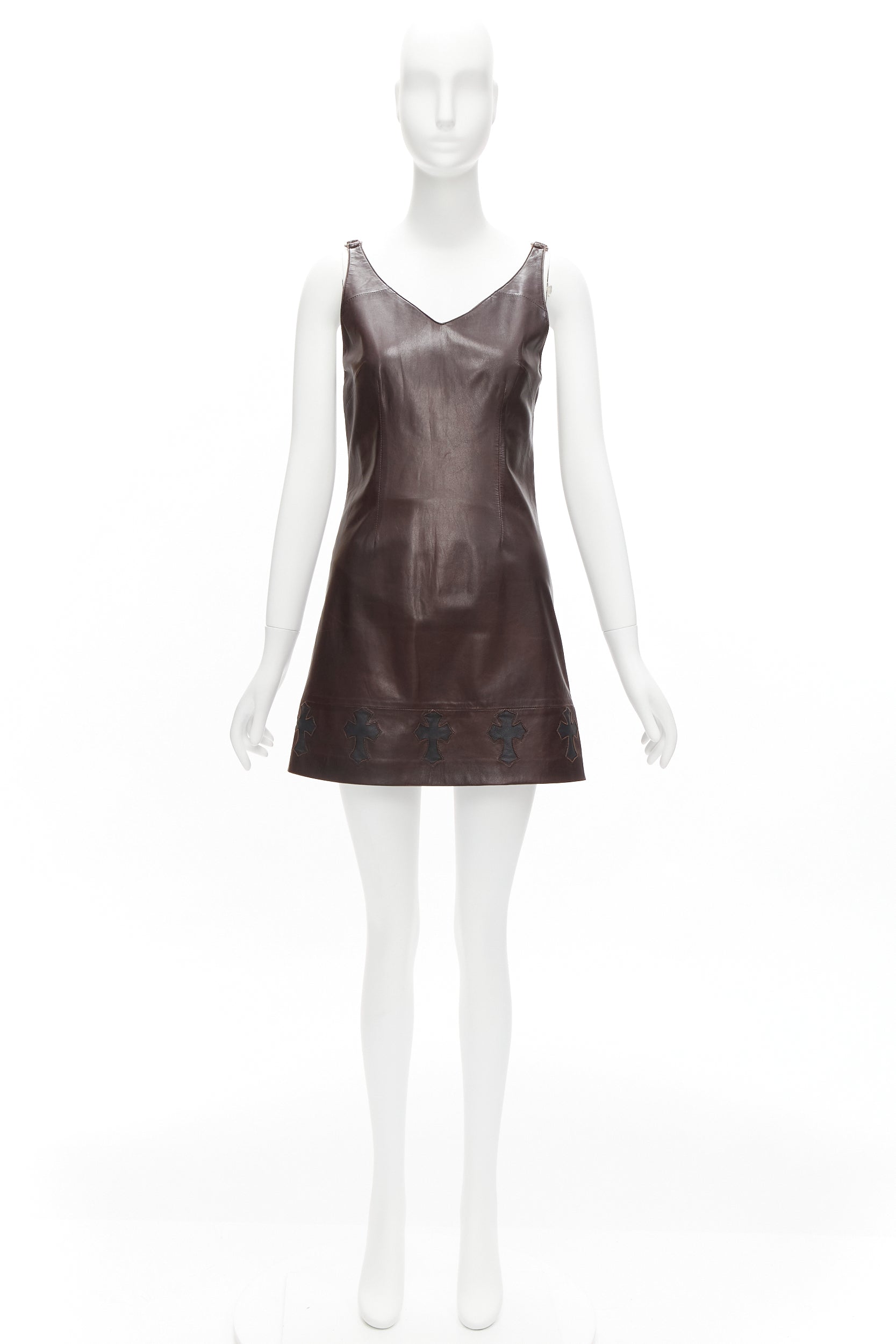 Chrome Hearts Leather Dagger Dress - Image 12