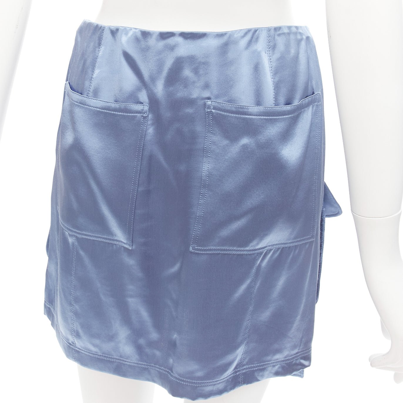 Fendi Cargo Satin Skirt - Detail 2