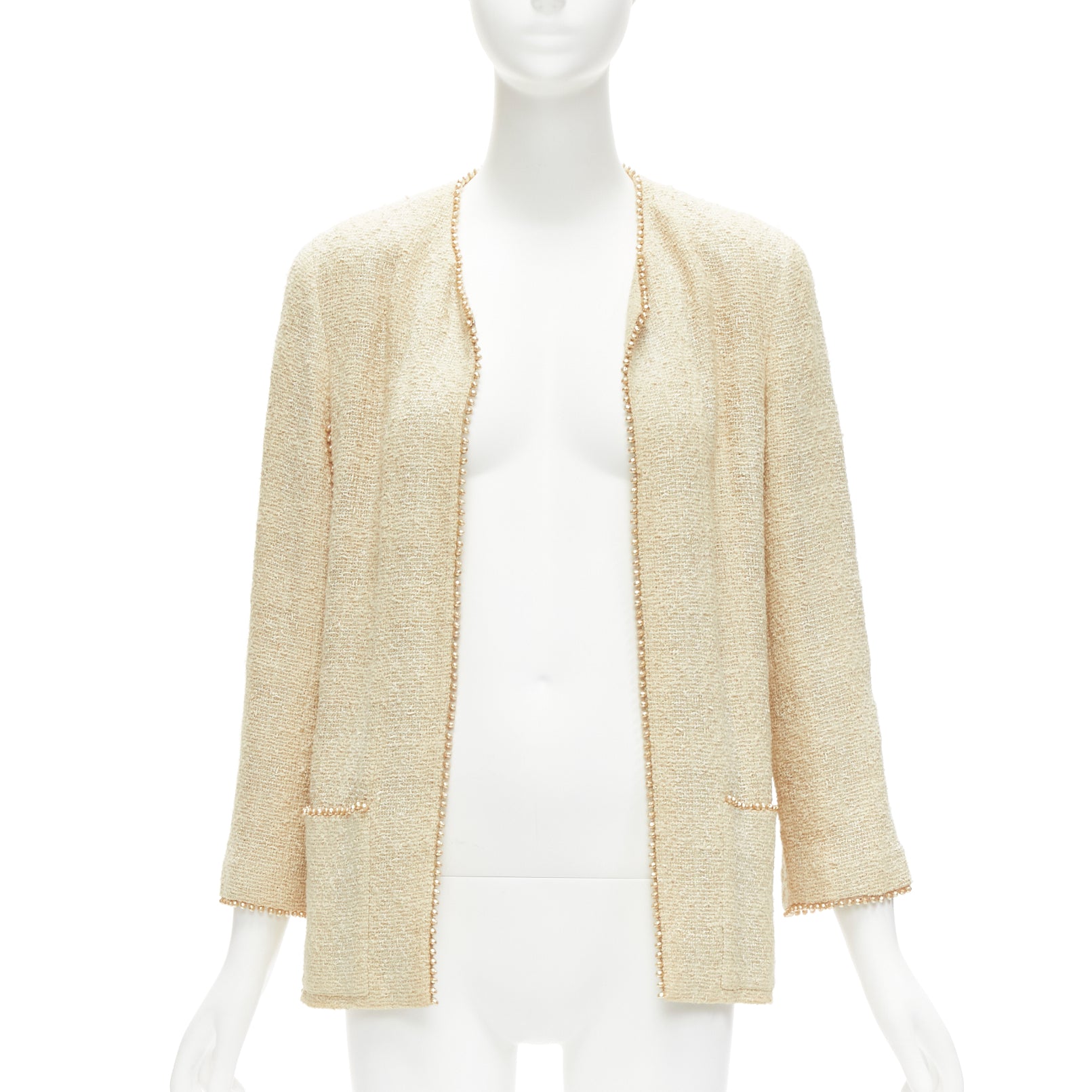 Chanel Pearl Trim Jacket - Image 6