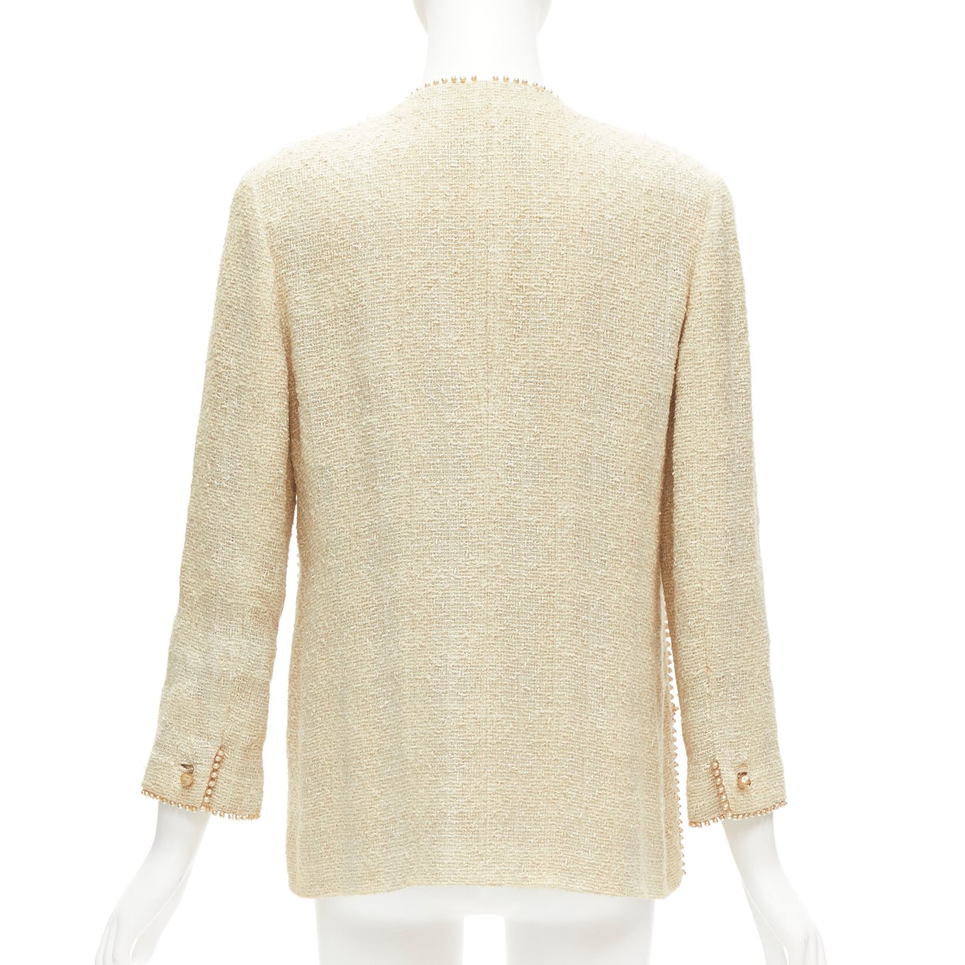 Chanel Pearl Trim Jacket - Detail 1