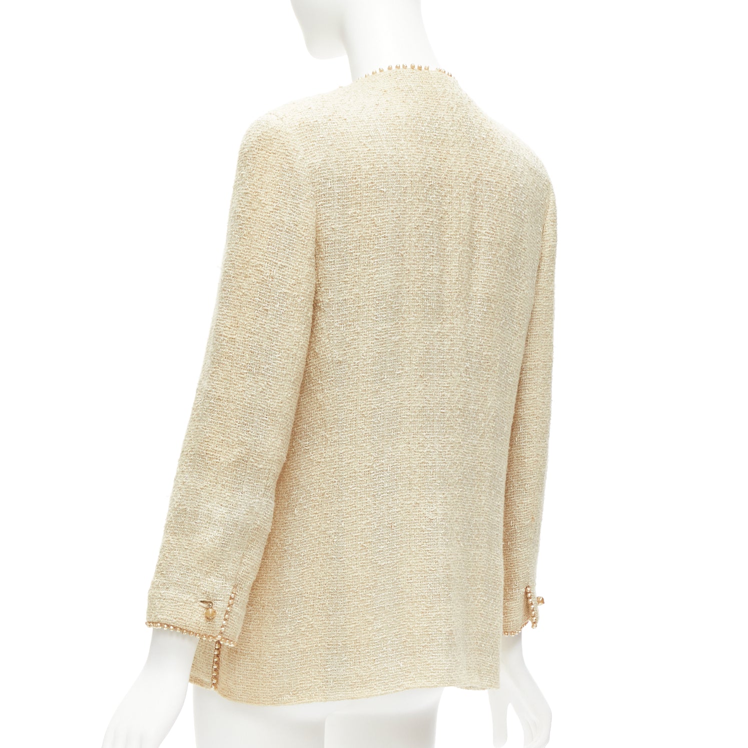 Chanel Pearl Trim Jacket - Detail 2