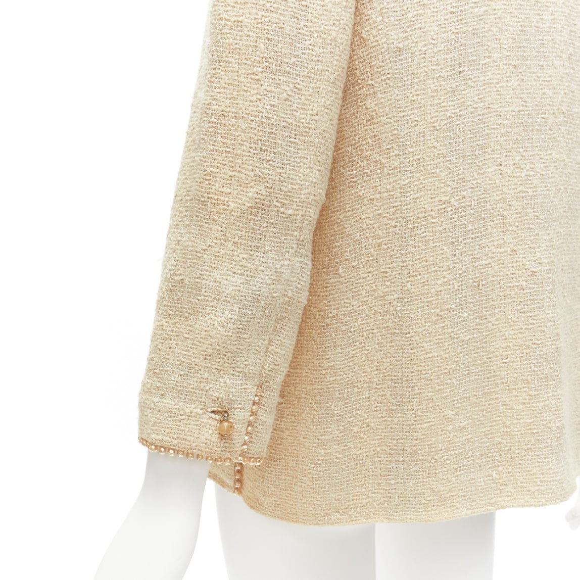 Chanel Pearl Trim Jacket - Image 11