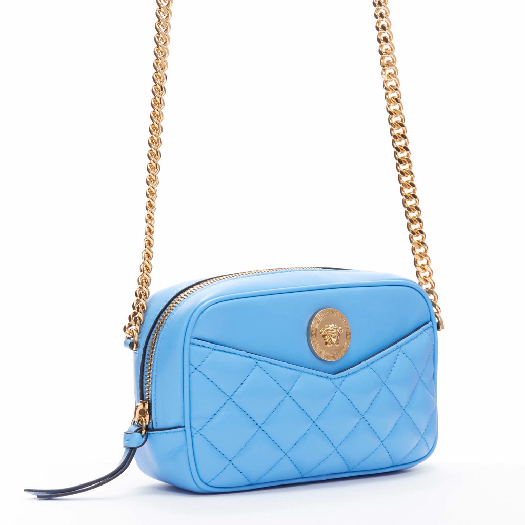 Versace Quilted Chain Bag - Image 6