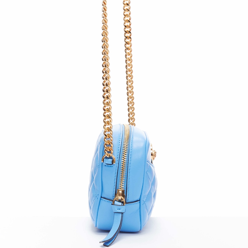 Versace Quilted Chain Bag - 4