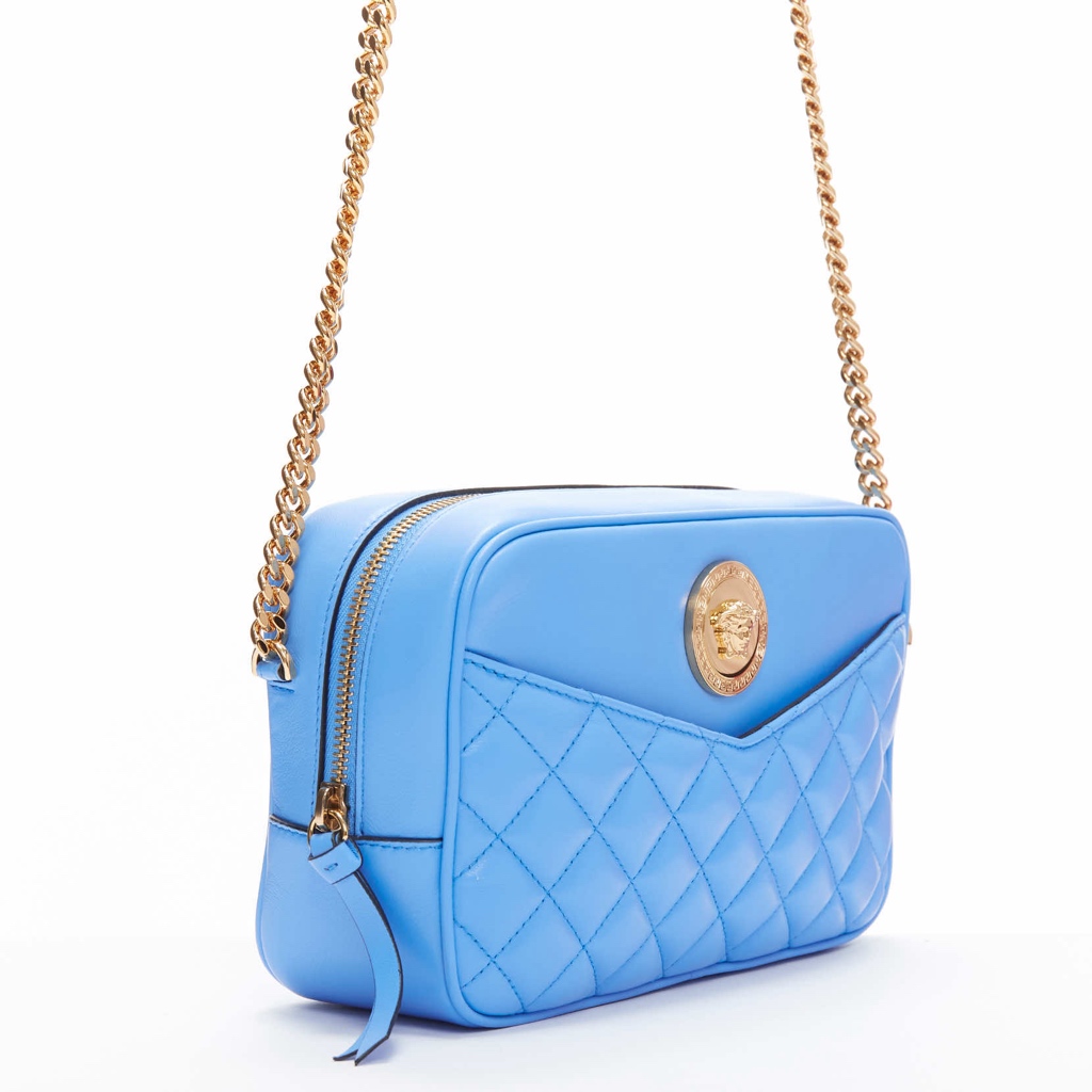 Versace Quilted Chain Bag - Image 6