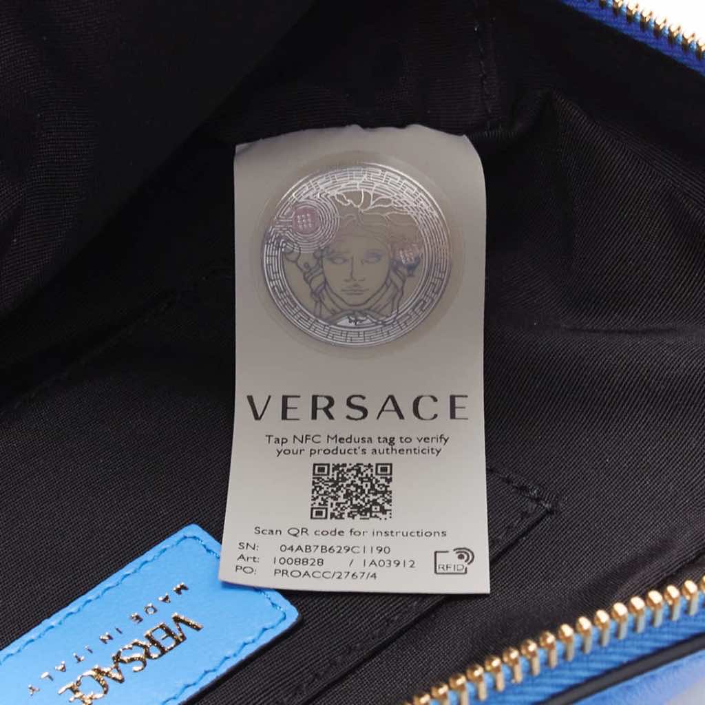 Versace Quilted Chain Bag - Image 15