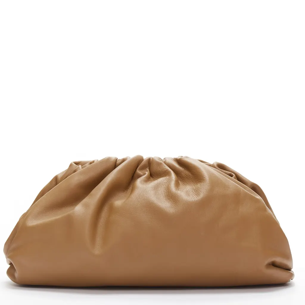 Bottega Veneta The Pouch Brown Leather Never worn - Box View
