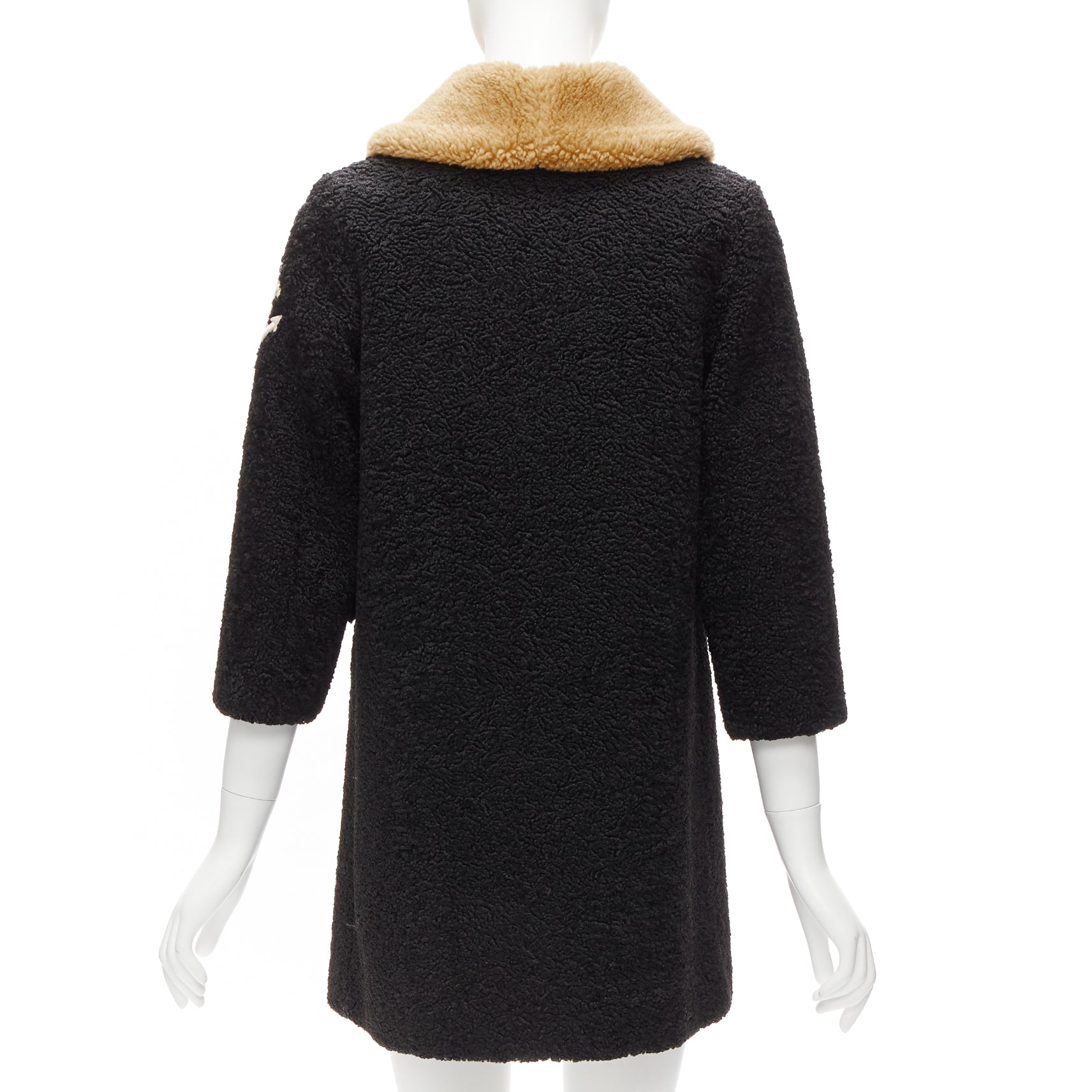 Gucci Anchor Teddy Coat - Detail 1