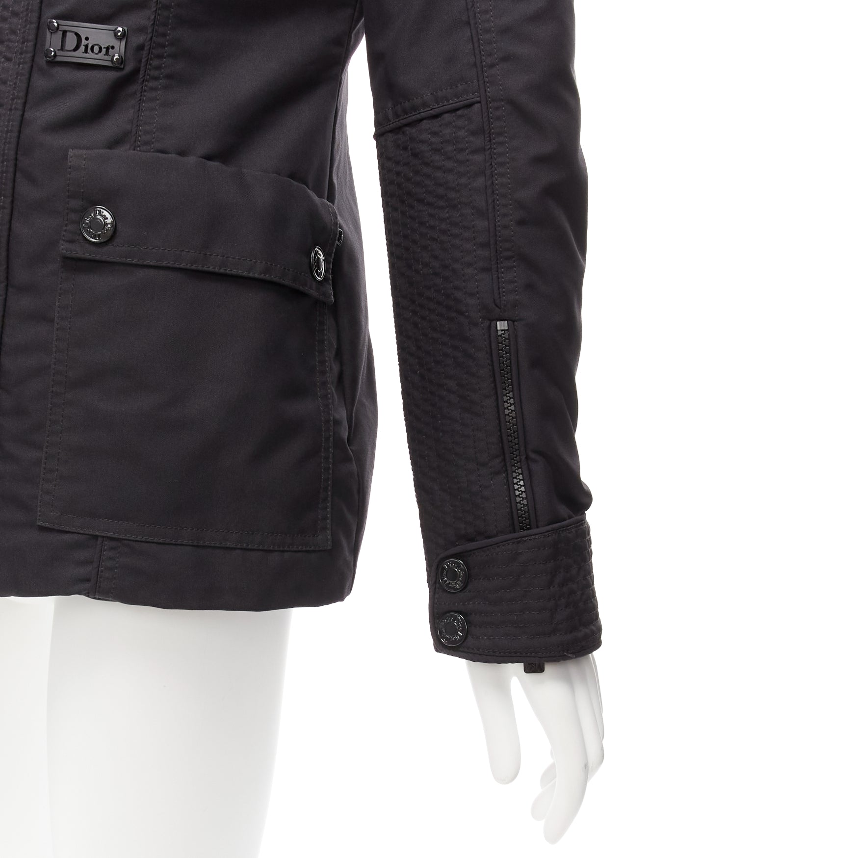 Christian Dior Black Fur Jacket - Image 13