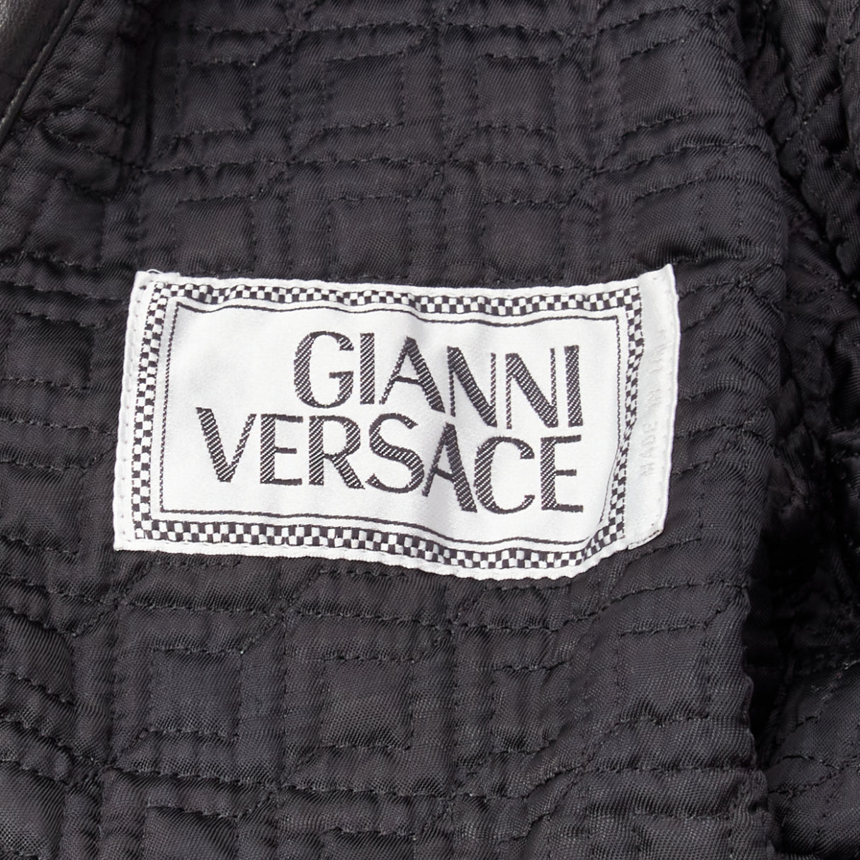 Gianni Versace Bondage Buckle Bomber - Image 11