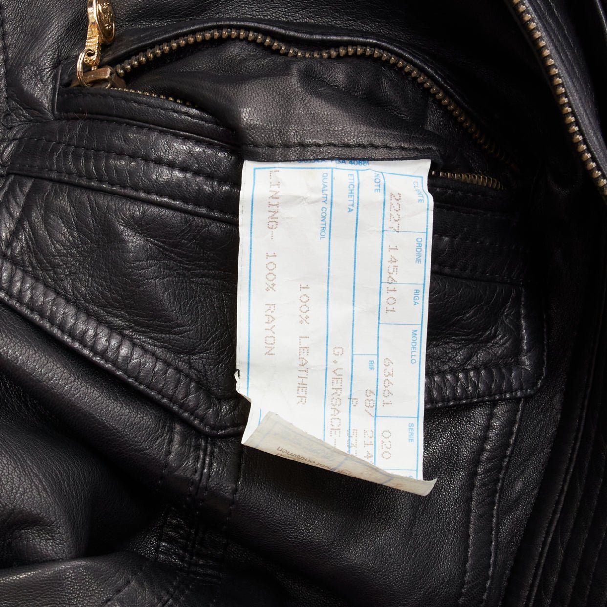 Gianni Versace Bondage Buckle Bomber - Image 12