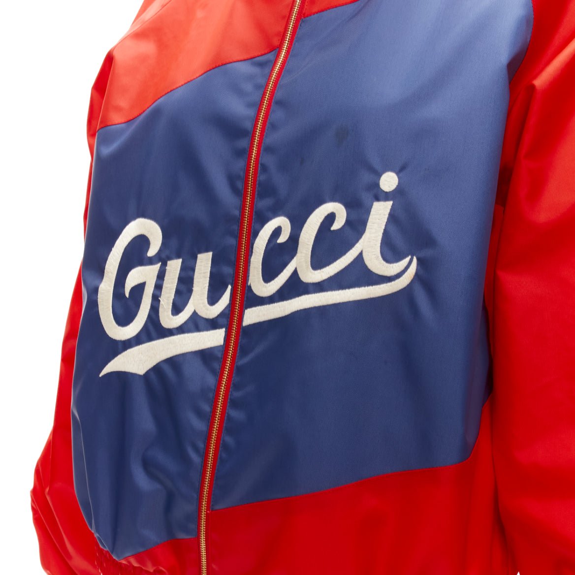 Gucci Red Coach Jacket - Image 10