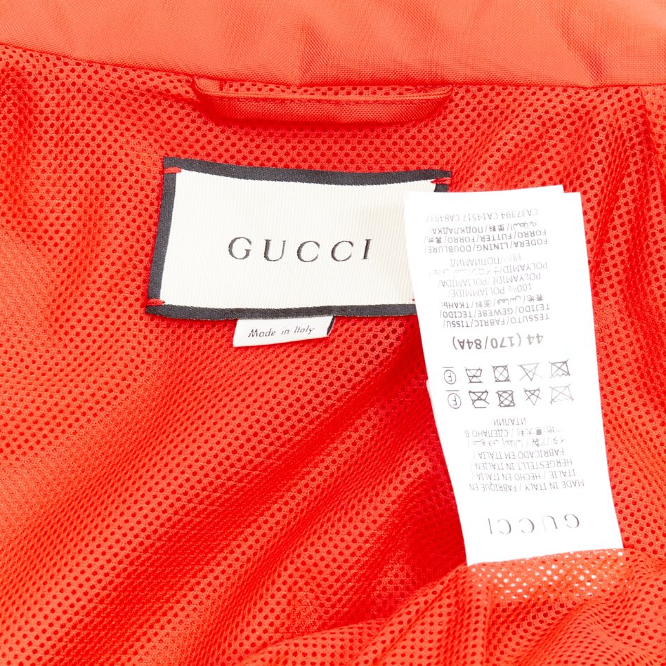 Gucci Red Coach Jacket - Image 11