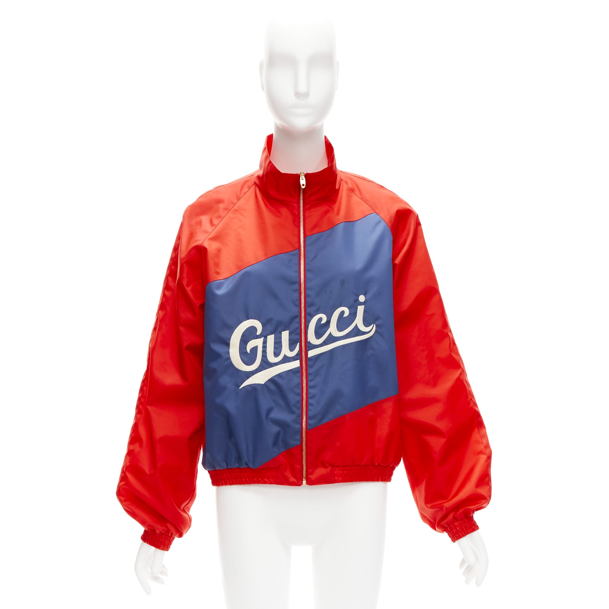 Gucci Red Coach Jacket - Image 12