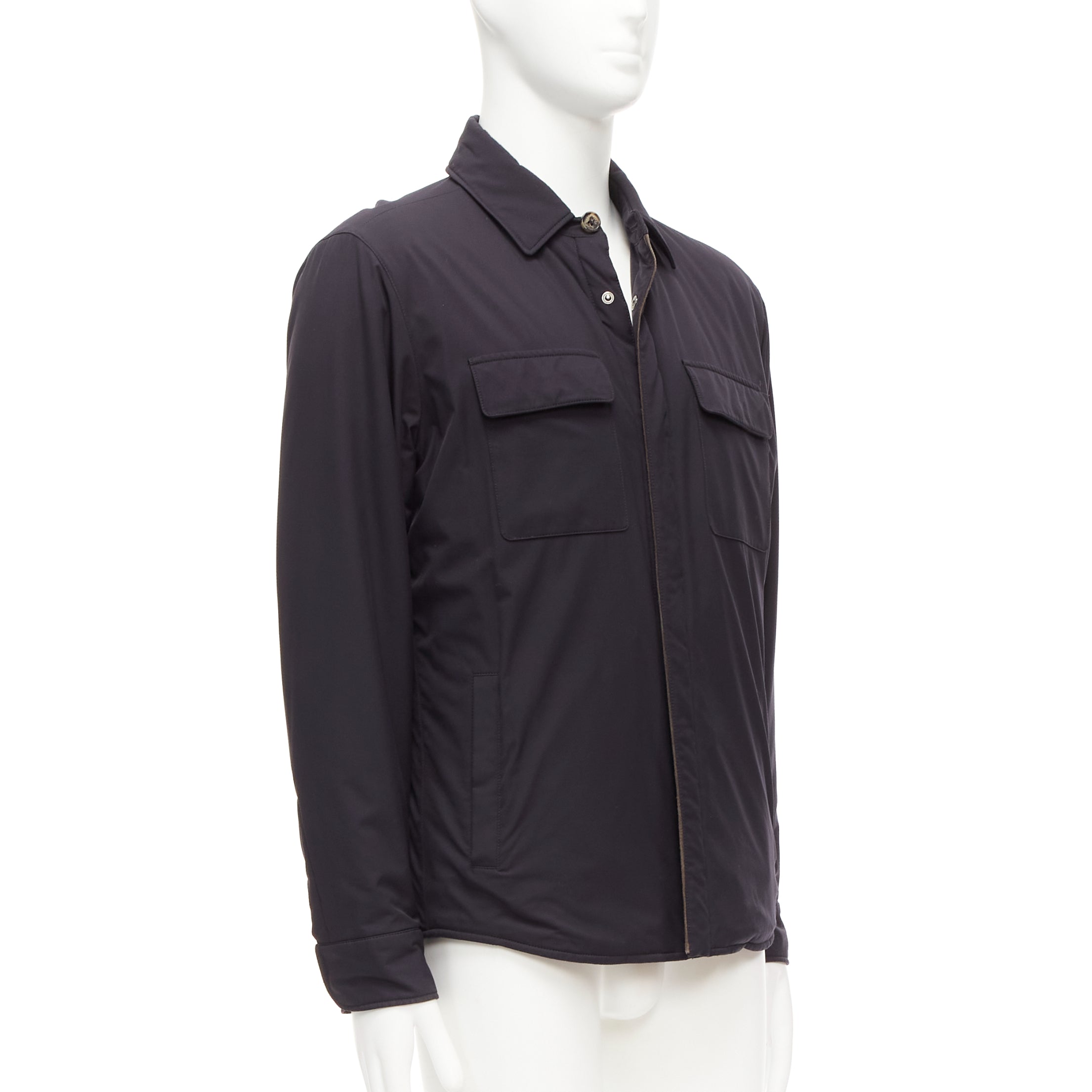 Loro Piana Black Nylon Jacket - 4