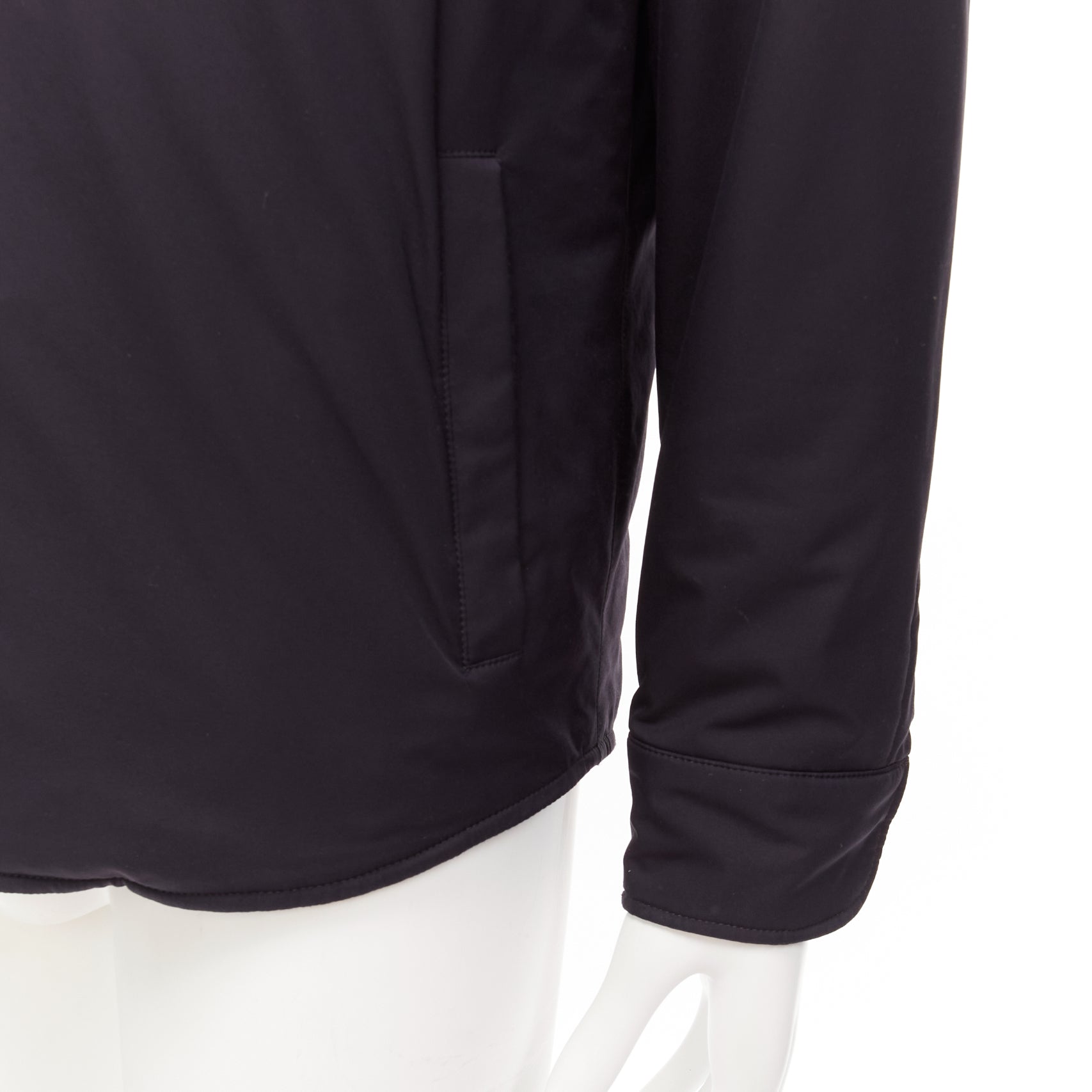 Loro Piana Black Nylon Jacket - Image 10