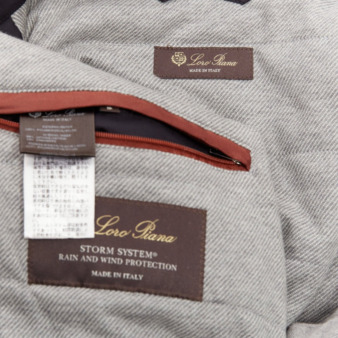 Loro Piana Black Nylon Jacket - Image 11