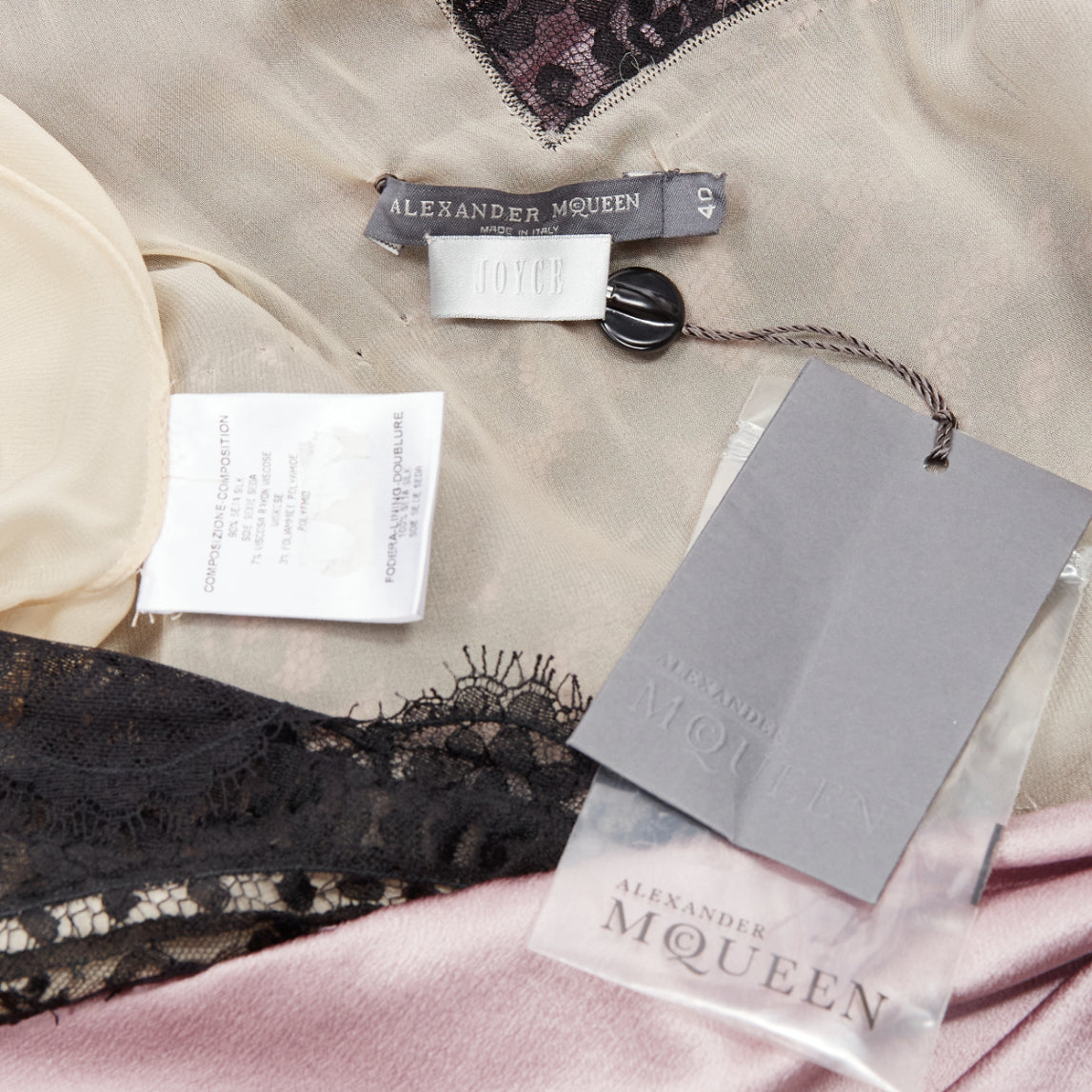 Alexander Mcqueen Lace One Shoulder - Image 14