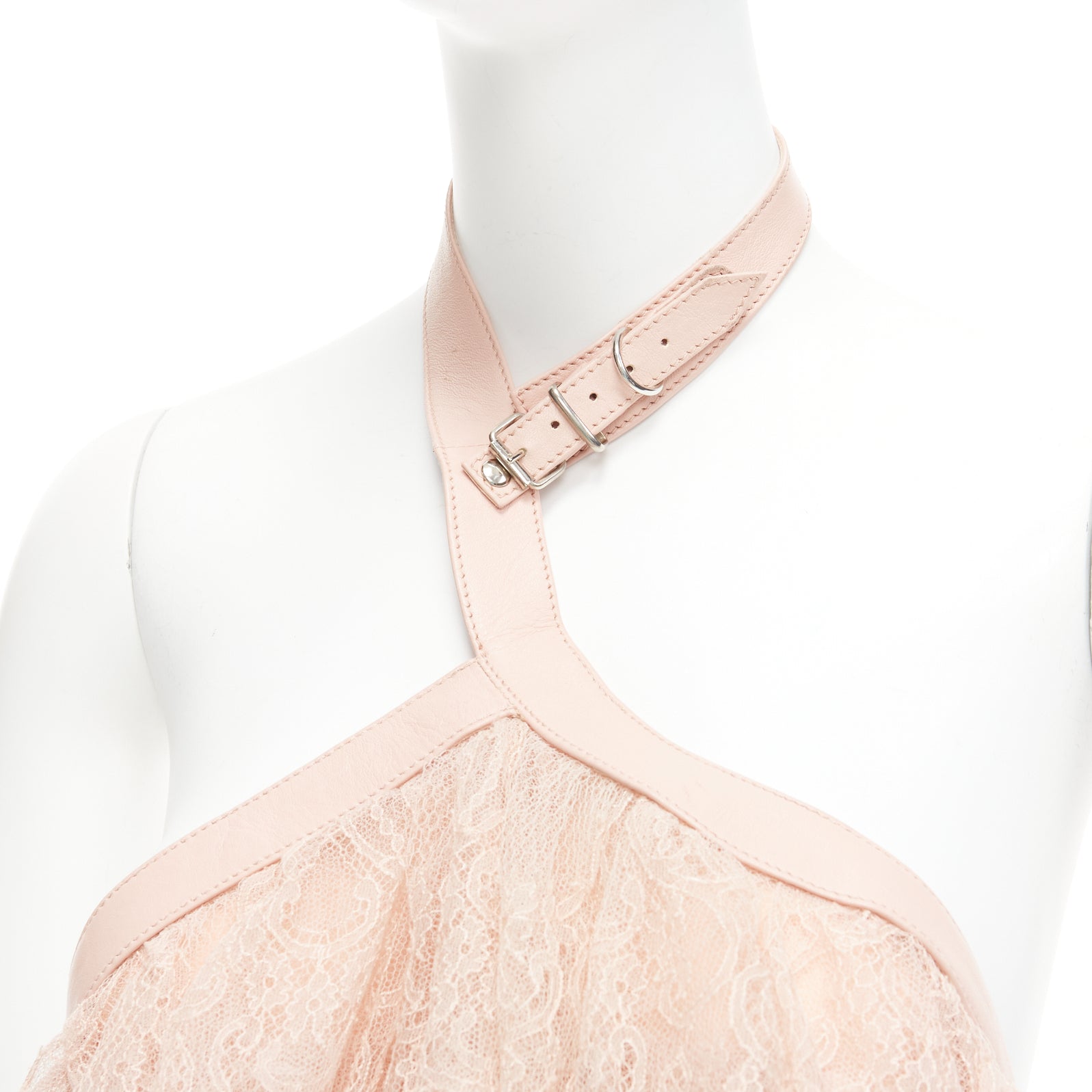 Alexander Mcqueen Cascade Ruffle Top - Back view