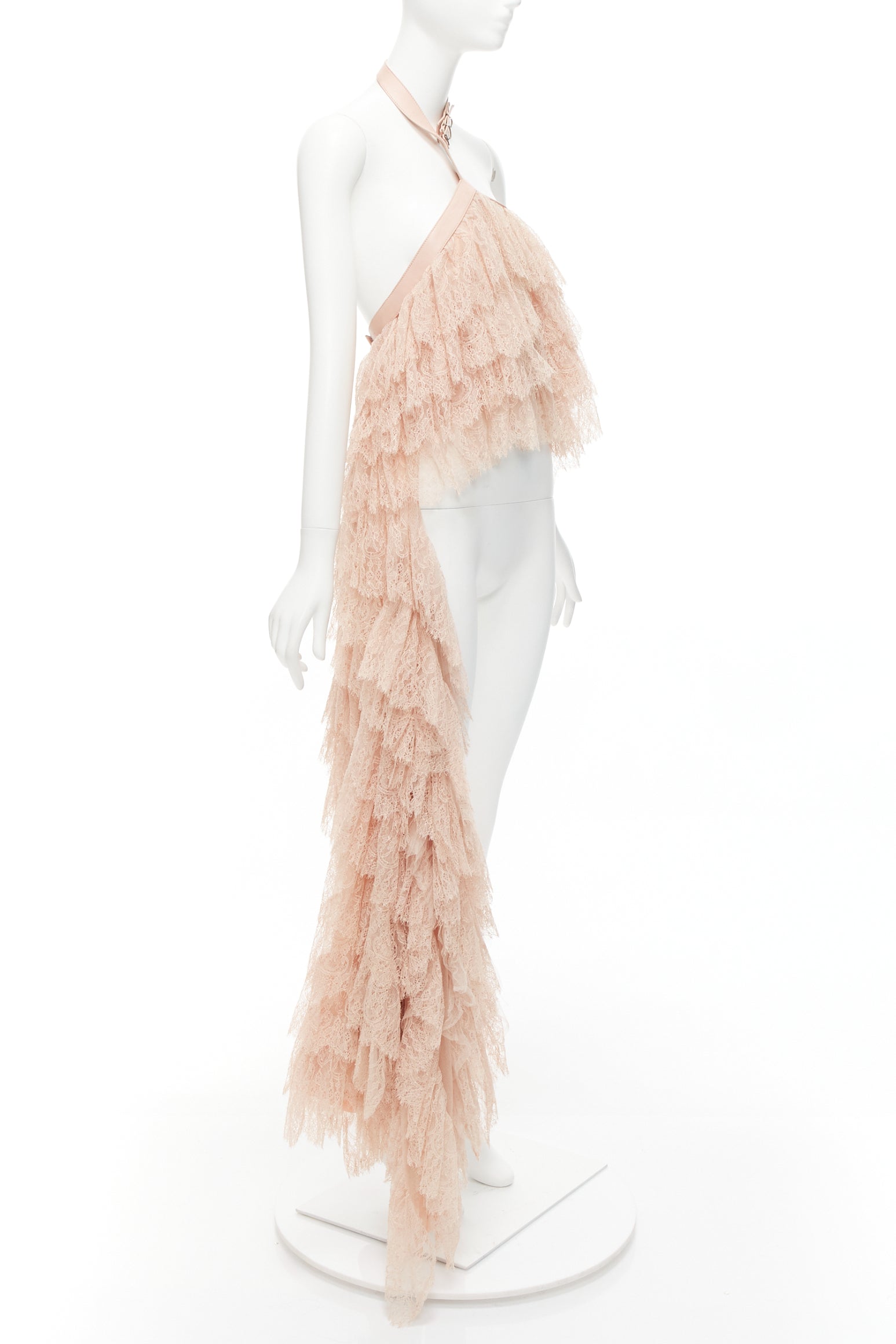 Alexander Mcqueen Cascade Ruffle Top - Image 6