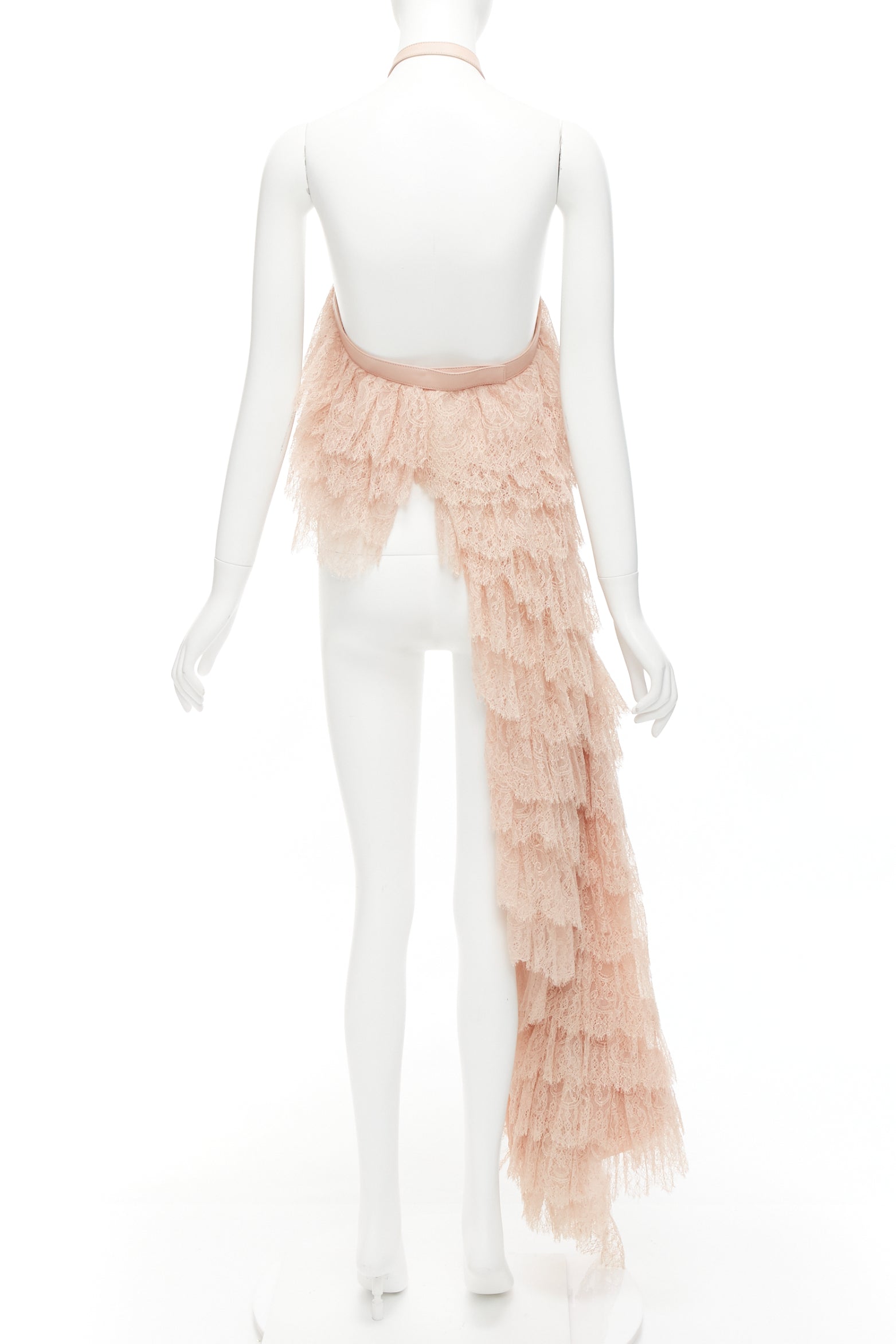 Alexander Mcqueen Cascade Ruffle Top - Side view