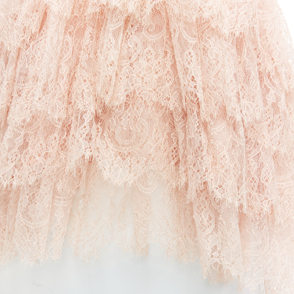 Alexander Mcqueen Cascade Ruffle Top - Detail 2