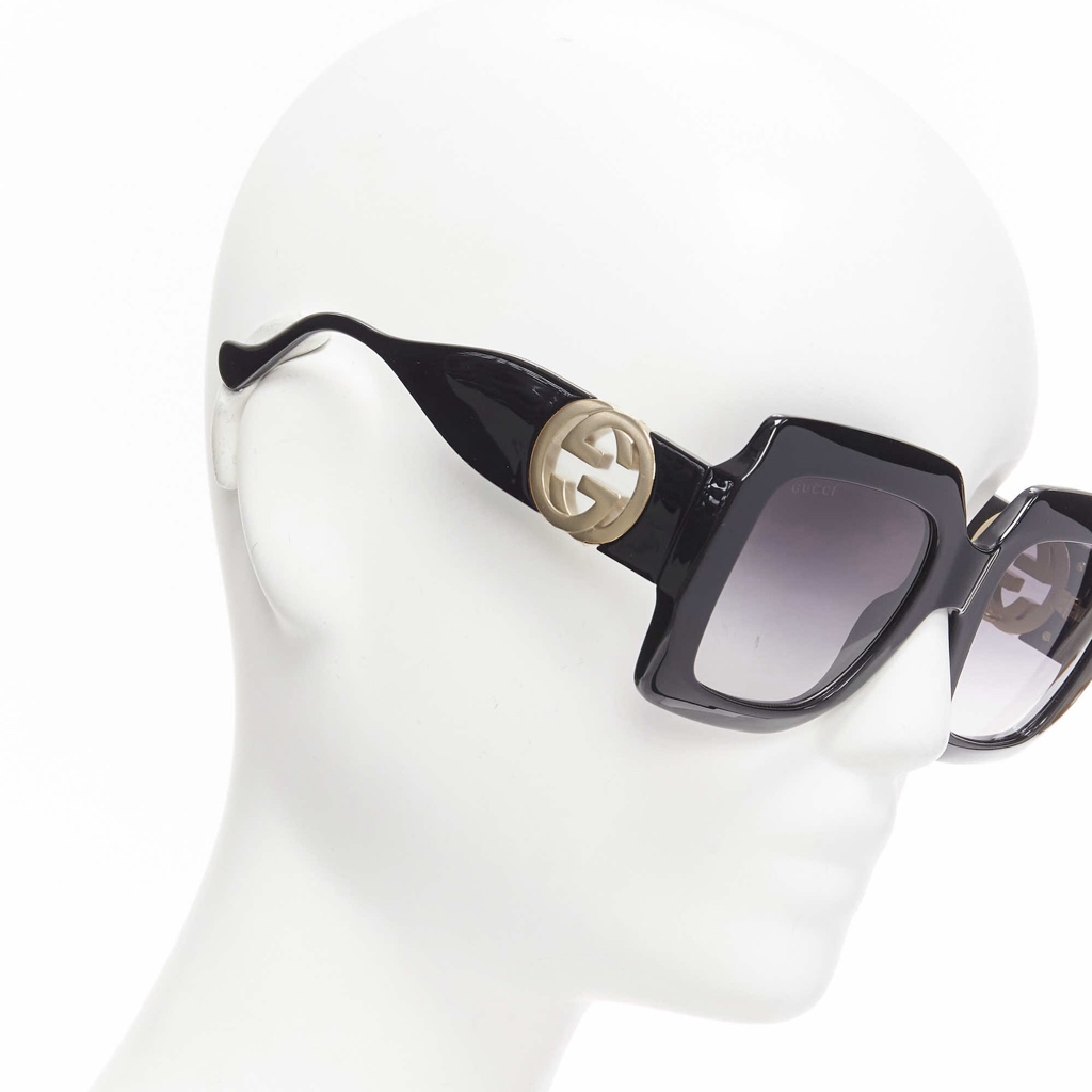 Gucci Gold Logo Glasses