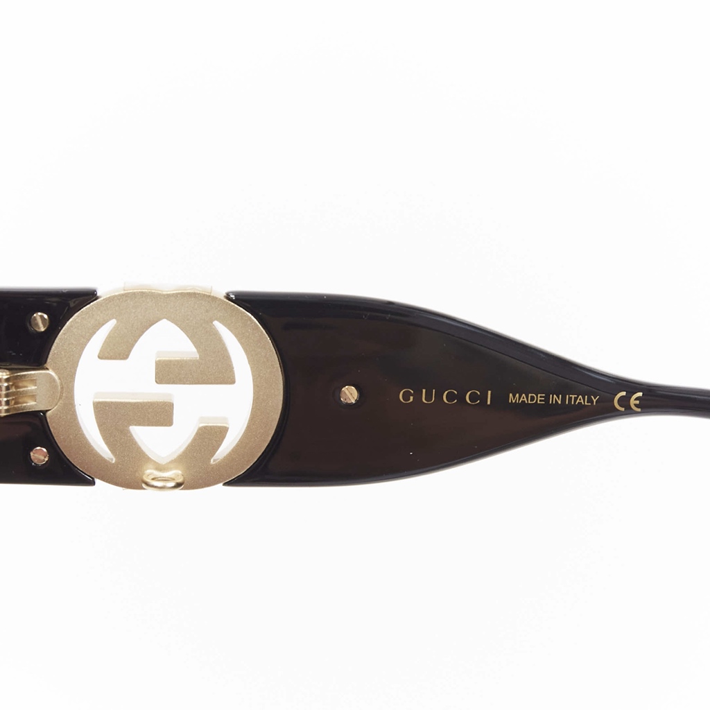 Gucci Gold Logo Glasses - Image 10