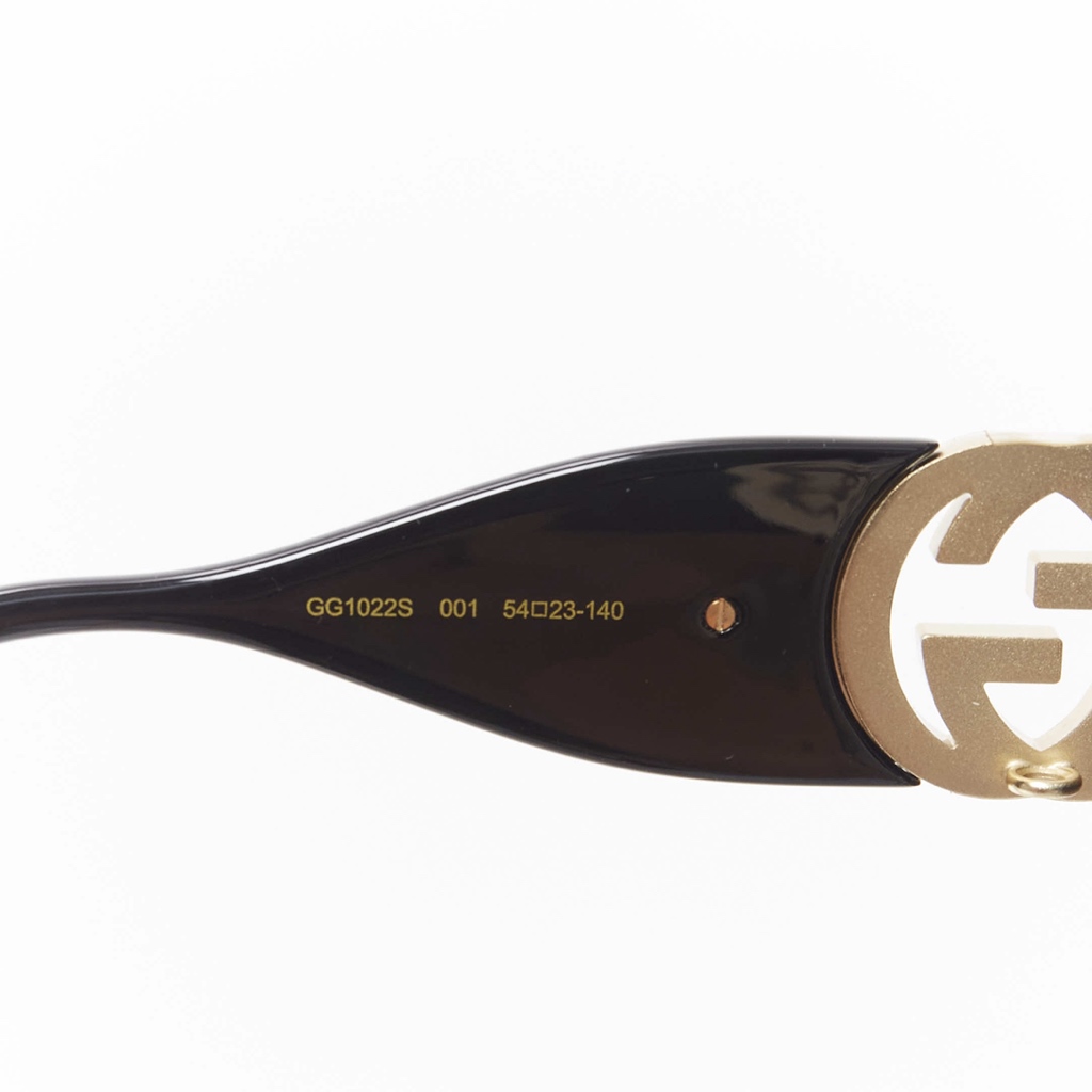 Gucci Gold Logo Glasses - Image 11