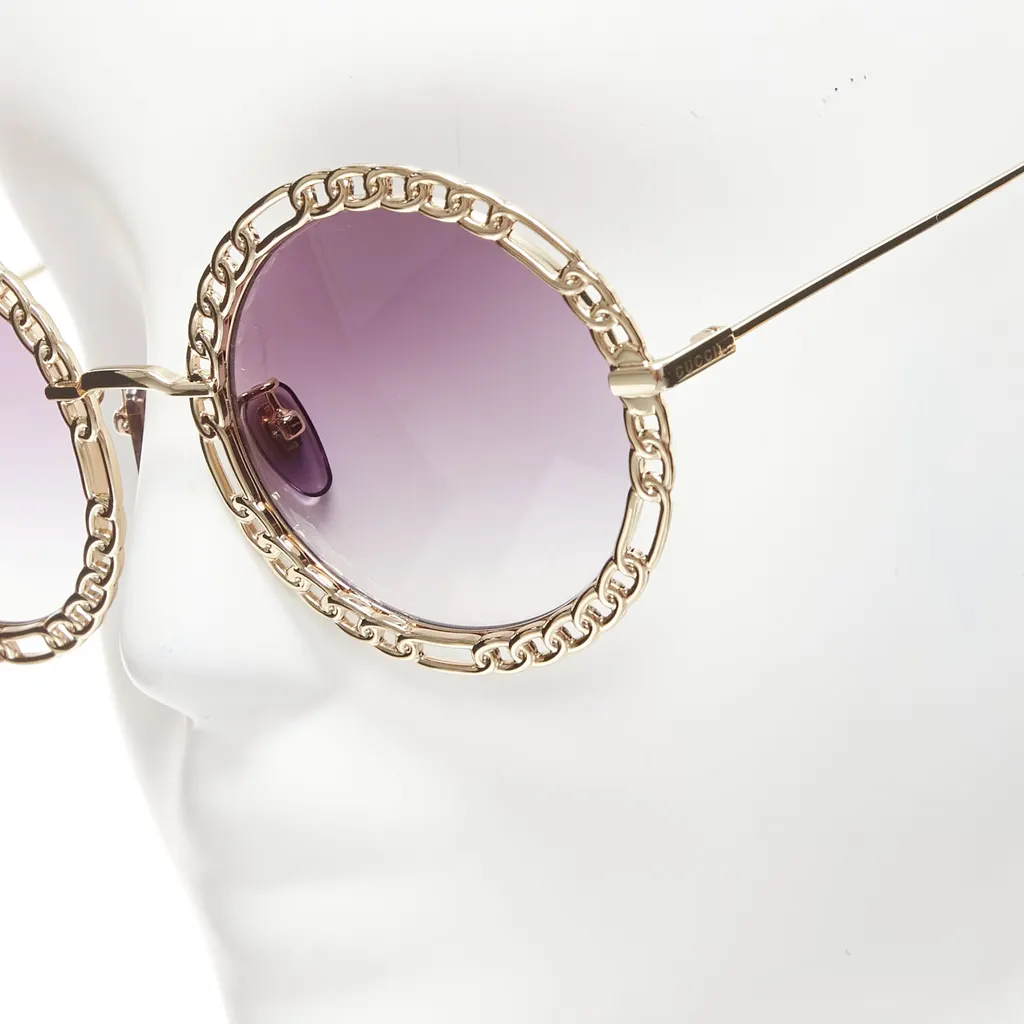 Gucci GG1113S Gold Metal Never worn - Back View