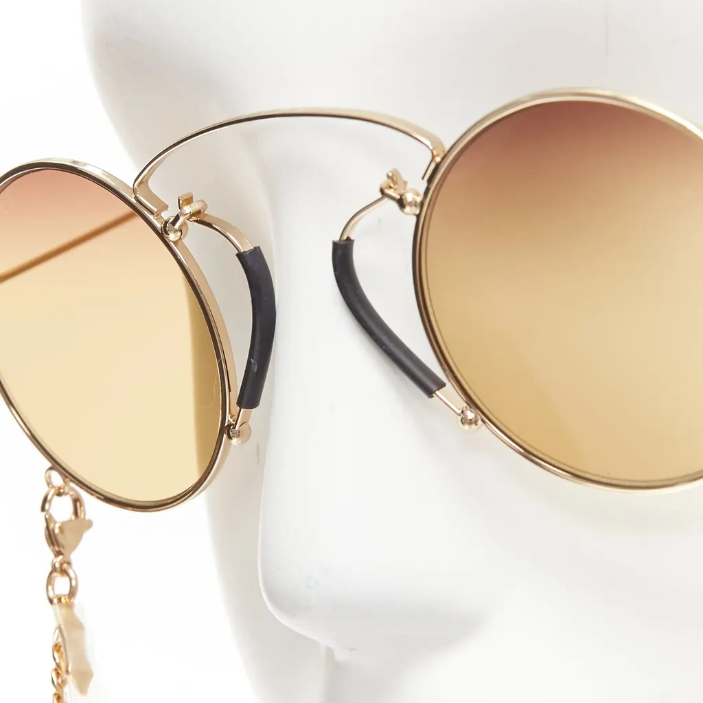 Gucci GG0991S Gold Metal Very good - Back View