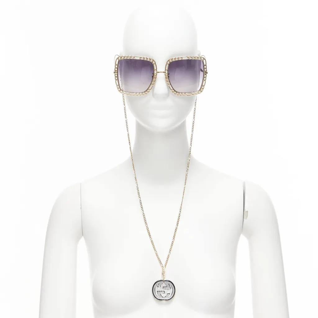 Gucci GG1033S Gold Metal Never worn - Front View