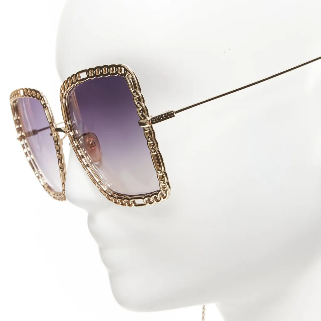 Gucci GG1033S Gold Metal Never worn - Back View